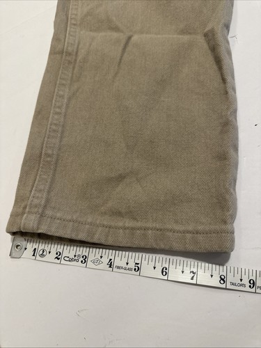 jeans wrangler taglio cowboy taglia 36X34 marrone 100% cotone/western rodeo/country boy - Foto 7 di 10