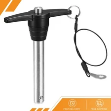 T Handle Lock Pins 5/8" Pin Dia 3-5/32" Usage Length Stainless Steel 16-80mm