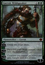 Garruk Wildspeaker -Foil Heavy Play MTG Duel Decks: Garruk vs Liliana