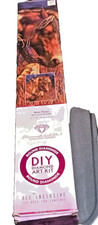 Diamond Art Club War Pony Angi Sullins Round Drill Diamond Painting Kit 22"x28"
