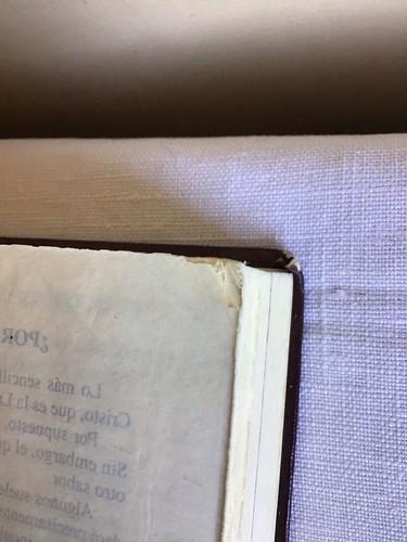 Vtg 2002 HC La Biblia Letra Grande Latinoamerica Maroon Gold Foil Spanish Bible - Picture 11 of 14