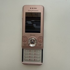 Rare Sony Ericsson Walkman W580i - Metro Pink  AT T  Slider Cell Phone
