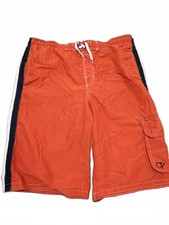 OP Boys Orange Cargo Swim Shorts XXL