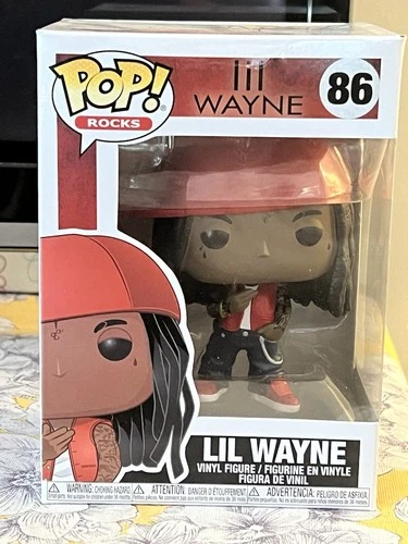 Funko Pop! 2020 Rocks Lil Wayne Tha Carter III 86 Lil Wayne Vinyl Figure