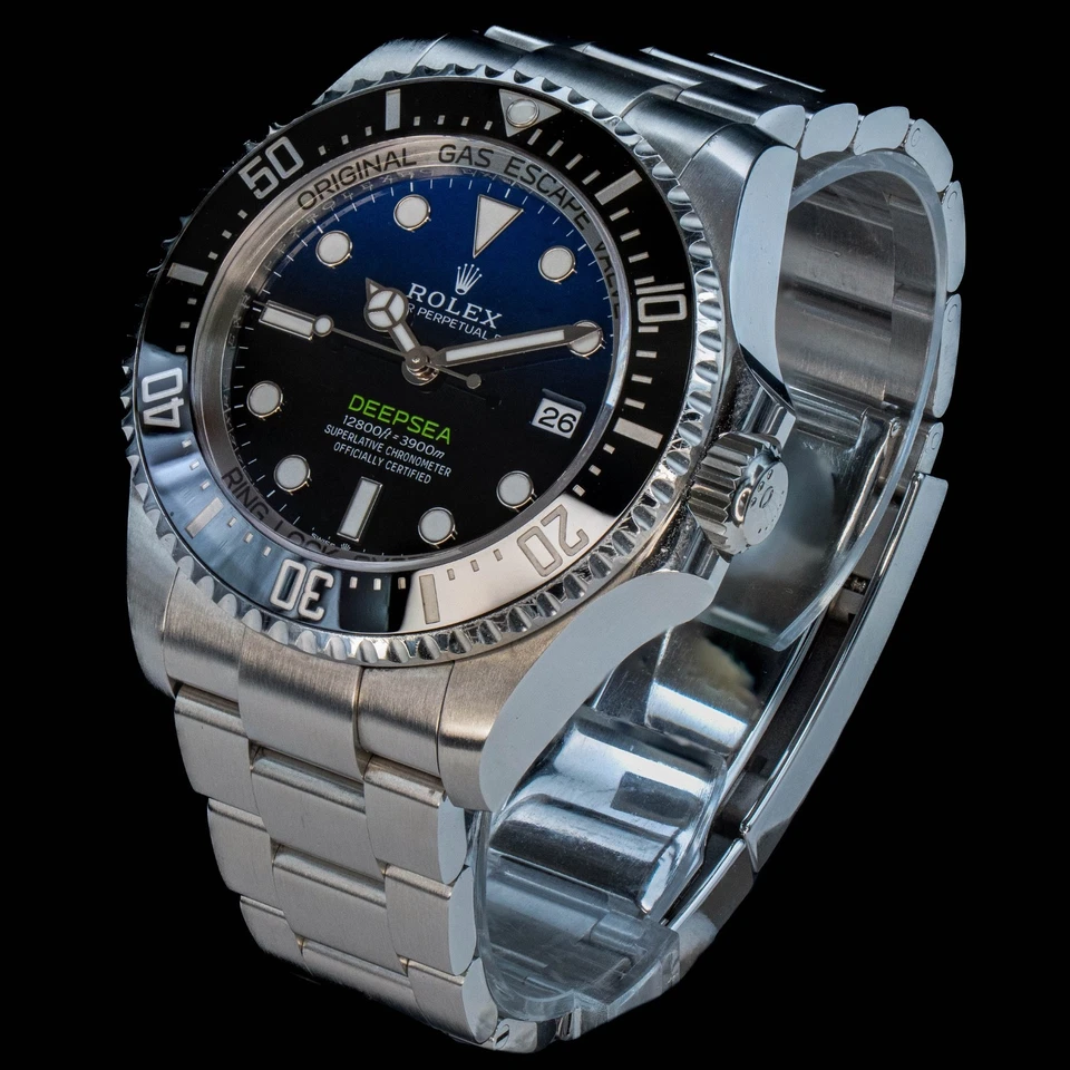 Rolex Sea-Dweller Deepsea 136660 2024 James Cameron azul 44 mm juego completo B&P Foto 4 de 4