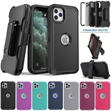 For Apple iPhone 11 Pro Max/11/11 Pro Case Hybrid Shockproof Cover / Belt Clip
