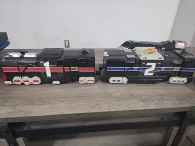 Power Rangers 1999 Lightspeed rescue Deluxe Supertrain Megazord