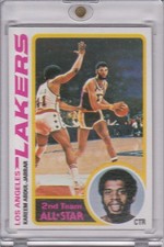 Kareem Abdul-Jabbar 1978-79 Topps #110 Lakers HOF NM/MT Sharp