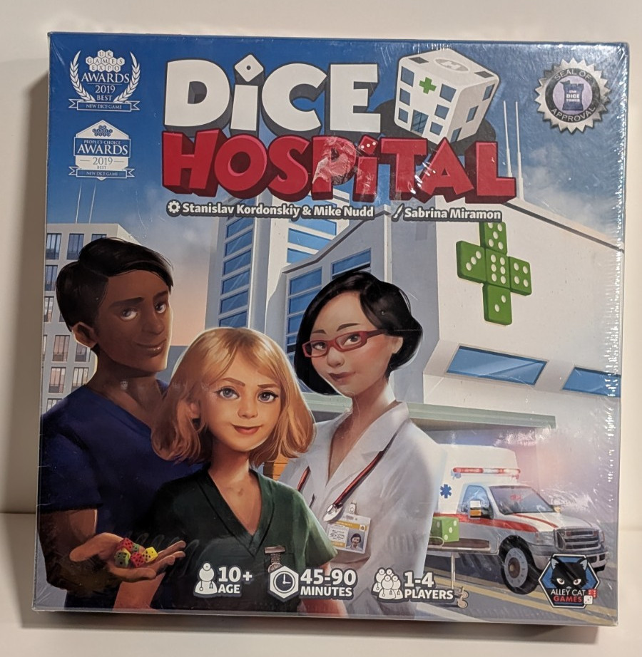 Dice Hospital Board Game - Complete - Alley Cat Games
