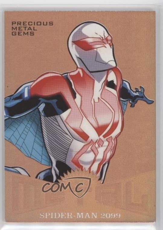 2017 Fleer Ultra Marvel Metal PMG Bronze 179/199 Spider-Man 2099 #MM35 2oz