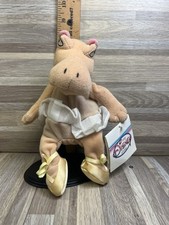 NEW Disney Store Exclusive HIPPO FANTASIA Bean Bag Plush Toy -No Stand