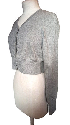 Peppercorn Jacke Cropped   Damen Kurz Spencer Grau P119C Größe S,36,38