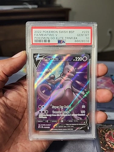 Mewtwo V SWSH229 SWSH: Sword & Shield Promo Cards Holo