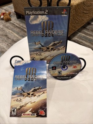 Rebel Raiders: Operation Nighthawk (Sony PlayStation 2, 2006) PS2 CIB! Manual