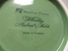 Williamsburg MEADOW FLOWERS  Andrea by Sadek 5 1/4" tall and 5 1/4" across GREEN — photo 2