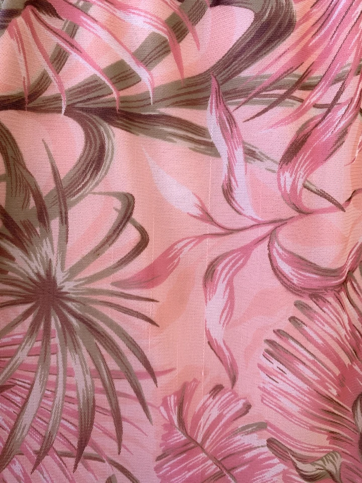 Crossroads Size 14 Womens Y2K 90s Vintage Straight Floral Pink Skirt Pull On - image 4 of 4