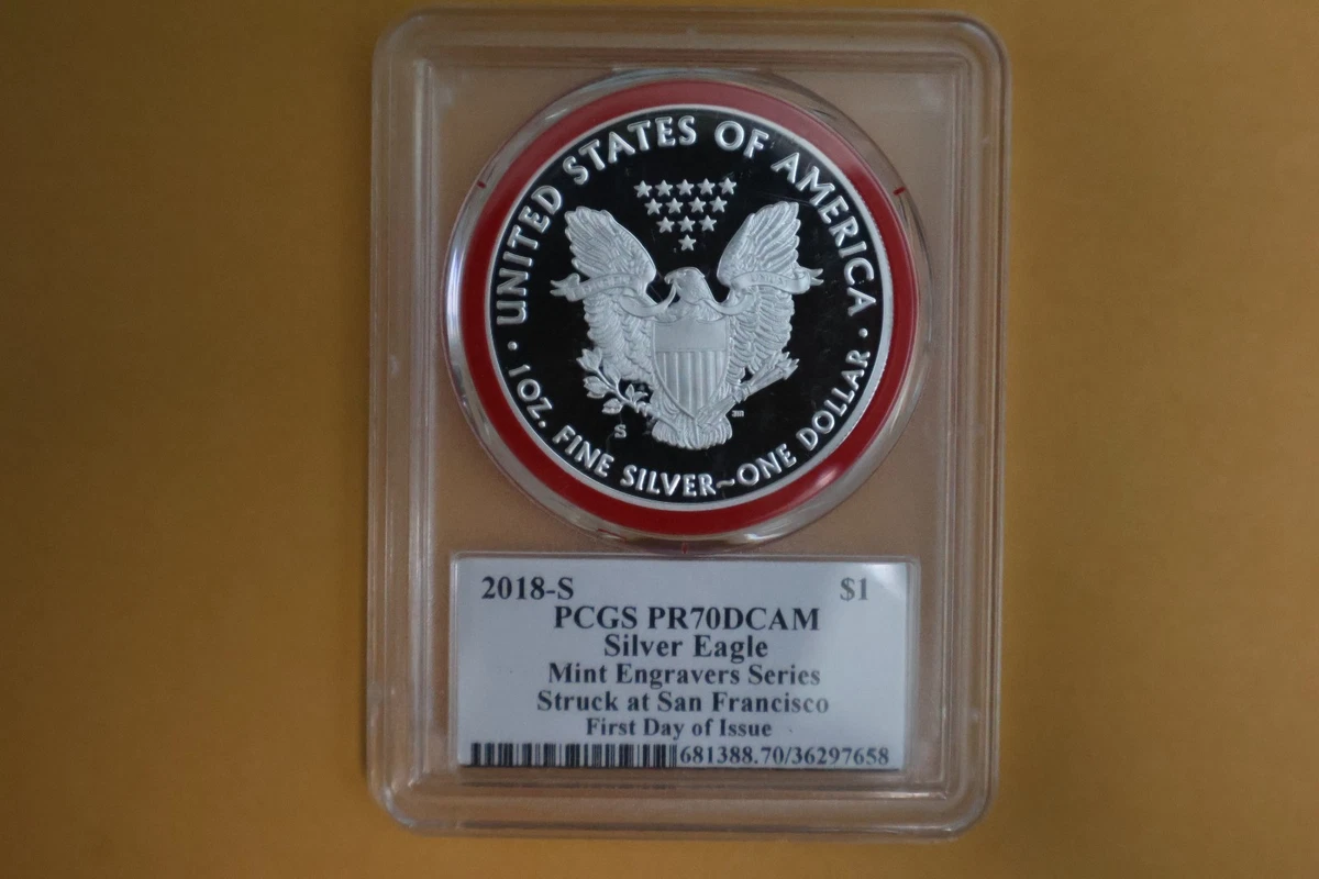 American Eagle PR 70 Graded Silver Bullion Coins 2018 for sale | eBay