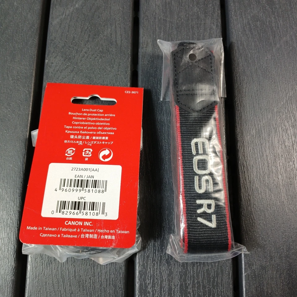 Canon EF Rear Lens Cap E for Canon EOS DSLR R7 + Strap,Genuine, Made in Japan ZA - Image 3 of 3