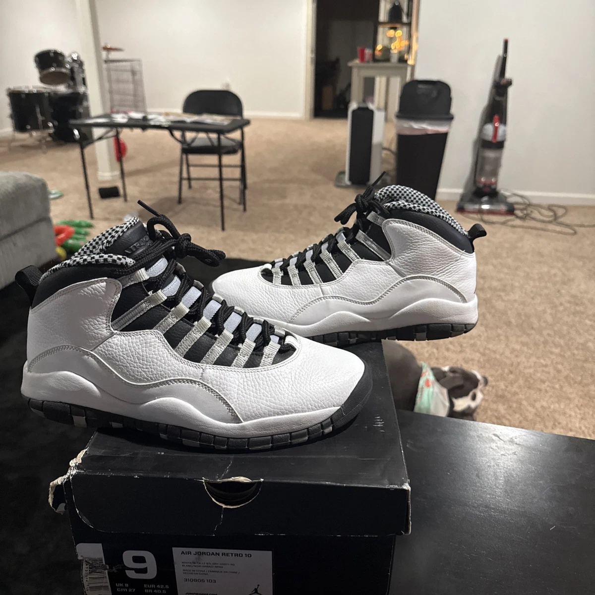 (2013) スティール レトロ 10 エアージョーダン ナイキ 27.5 スニーカーショップSKIT - 10 JORDAN AIR cm シューズ(男性用)