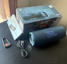 NEW/OPEN BOX JBL Flip 7 Waterproof Bluetooth Speaker - Blue - All Accessories