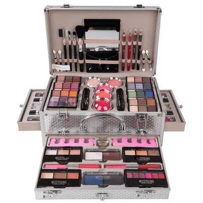 JasCherry Schminkkoffer Multifunktions Schmink Kosmetik Make-up Set