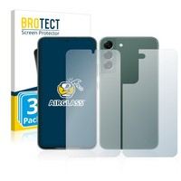 3X Panzerfolie Schutzglas Samsung Galaxy S22 Plus 5G (Display+RüCkseite)