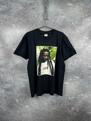 Supreme Buju Banton Tee Black T Shirt Sz L-XL
