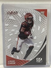 2021 Panini Chronicles - Clear Vision Rookies Ja'Marr Chase #CVR-5 RC