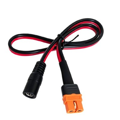 Quick Connecting XT60I to DC5521 Cable Multipurpose Power Line for Charging