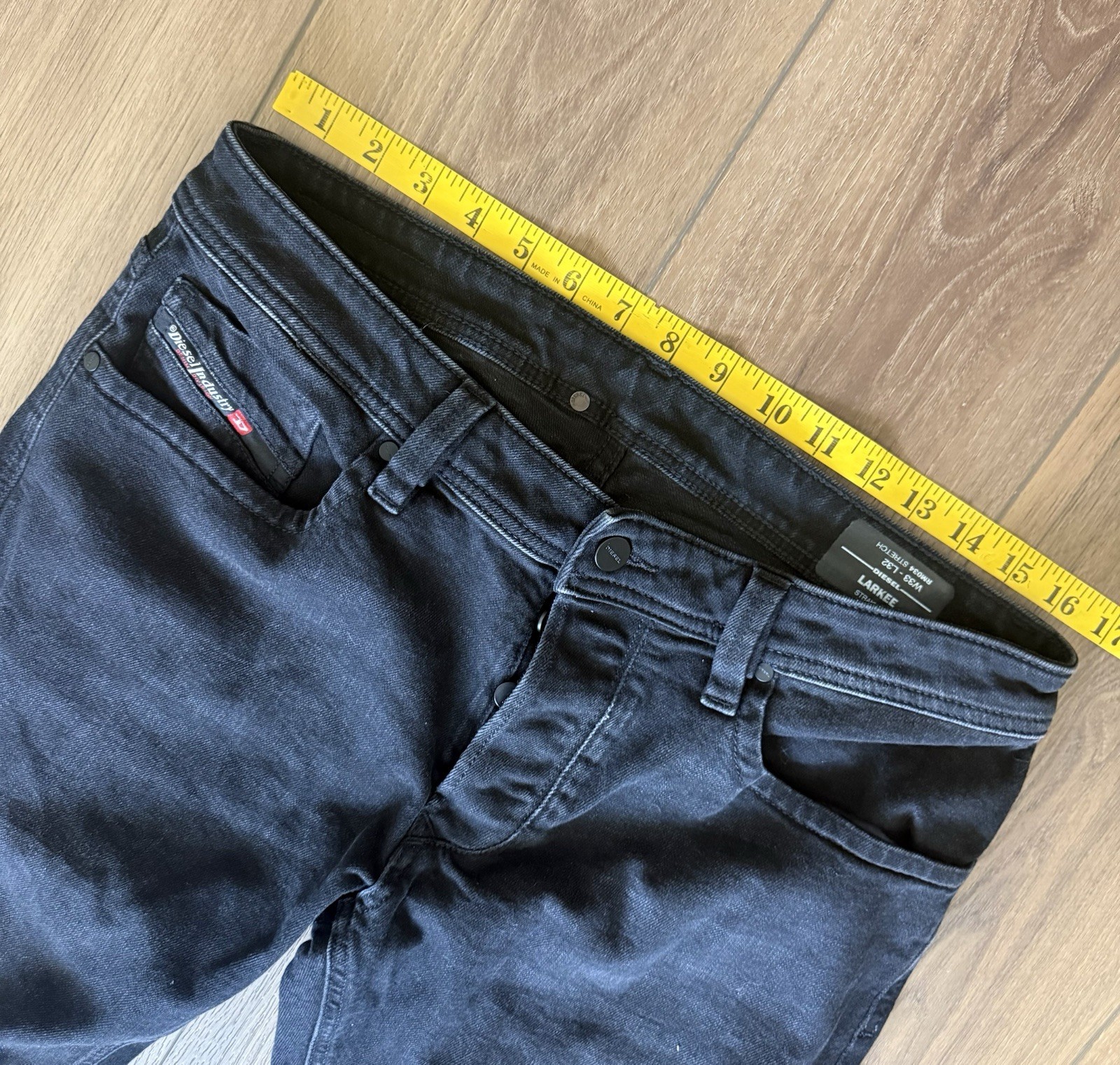 Diesel Larkee Regular Straight Fit Stretch Button Fly… - Gem