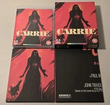 Carrie (Blu-ray, 1976) Arrow Limited Edition (OOP, Region B) Complete