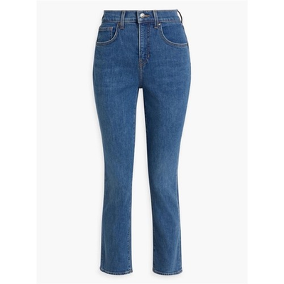 #ad Veronica Beard Alenah Slim Straight High Rise Jeans in Midmorning Sun Wash 30 $80.00