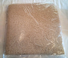 Hargiis 24" x 24" Non-Slip Bathtub Shower Mat Beige Fast Drying Foot Scrubber