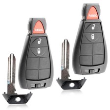 2 Remote Keyless Entry Proximity Car Fob Replacement For Chrysler 3b Iyz-c01c