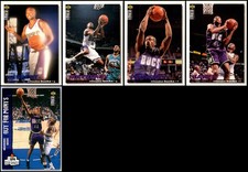 1995 Collectors Choice Milwaukee Bucks (5) Card Lot - RARE TREASURE