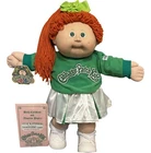 New Listing1986 Cabbage Patch Kids,  Red Poodle, Green Eyes, HM3, OK, Cheer Leadership