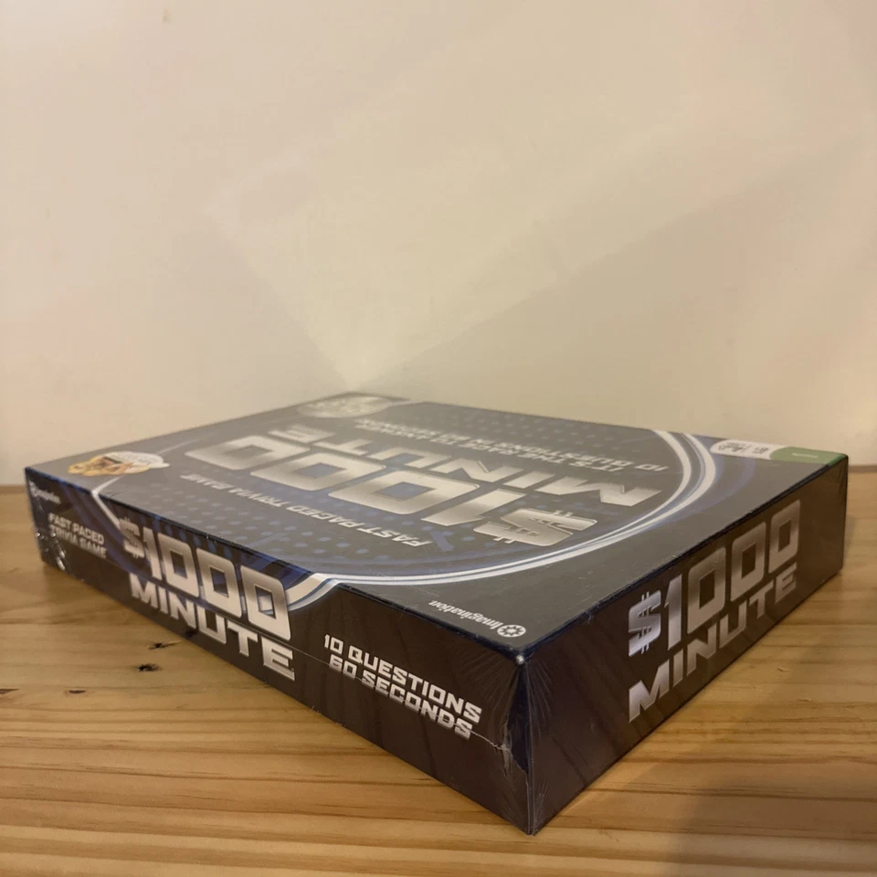 $1000 MINUTE TRIVIA GAME By Imagination - New Sealed With DVD Timer - Image 3 of 4