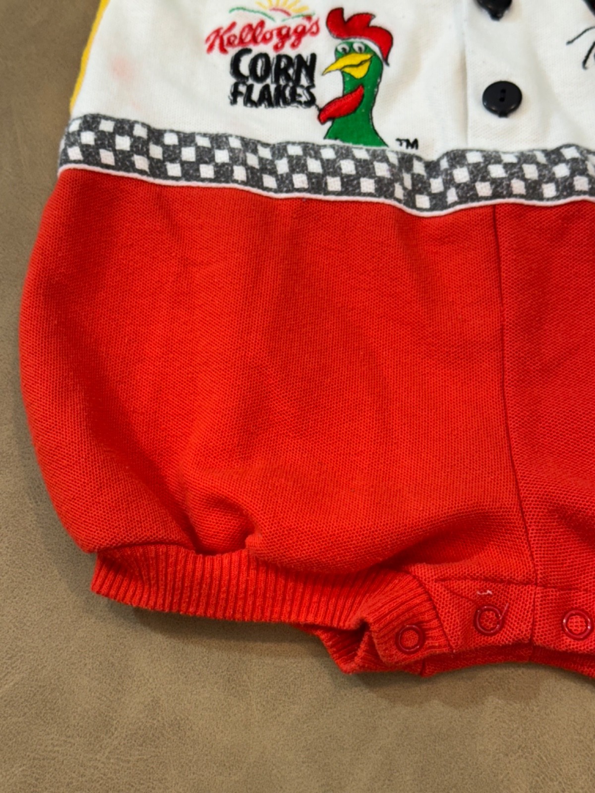 Vintage Chase Authentics NASCAR Tony Labonte #5 Kelloggs Romper 24 Month Colors