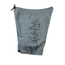 Salt Life Stealth Bomerz Board Shorts Mens 38 Slate Gray SLX-QD Quick Dry Pocket