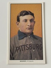 *1995 REPRINT* 1909 T206 HONUS WAGNER ROOKIE TOBACCO CARD PIEDMONT CIGARETTES AD