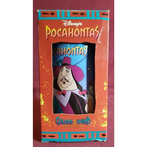 BURGER KING - WALT DISNEY PROMO GLASS - (1994) POCAHONTAS COLOR OF WIND (3 OF 4)