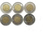 1996 (5) & 2006 (1) - 6 - $2 COINS CANADIAN