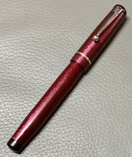 Rare Swan Mabie Todd pen garnet lizard For Light Restoration