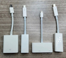 LOT OF 4 Apple Lightning to VGA Adapter A1439, A1433, A1307, A1433 T33