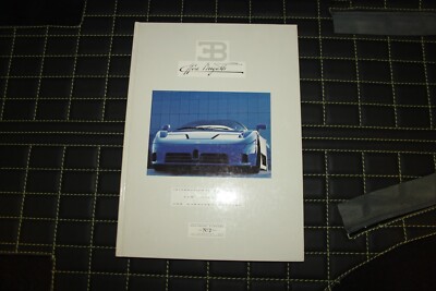 VIP Kunden Prospekt/brochure Bugatti EB110 Weltpremiere Modelle etc 1992 Deutsch