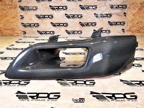 RPG Carbon GTA Headlight Cooling Duct for 03-08 Mitsubishi Evolution Evo 7 8 9 - Picture 6 of 17