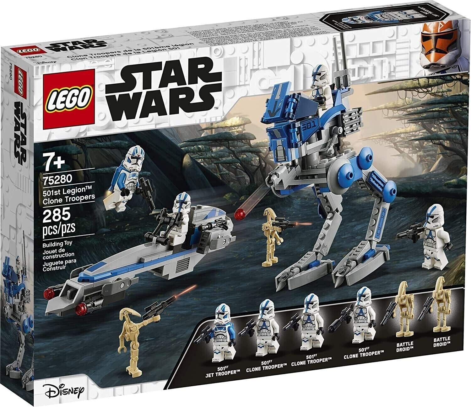 NEW LEGO Star Wars 501st Legion Clone Troopers 75280