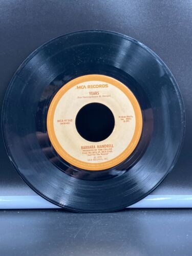 Barbara Mandrell Years/Darlin' MCA Records 41162 VG - Imagen 2 de 3