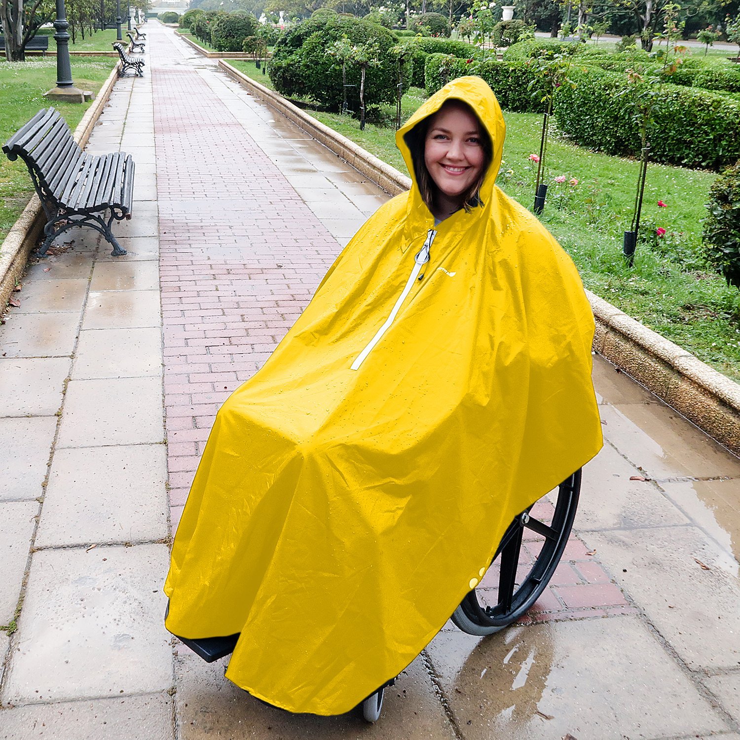 GOTITA – Ruedas Poncho Impermeable para Silla de Ruedas – – Chubasquero Universal – Capa 147df3 GOTITA – Ruedas Poncho Impermeable para Silla de Ruedas – – Chubasquero Universal – Capa 147df3