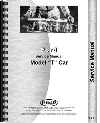 Ford Model T Car Service Manual